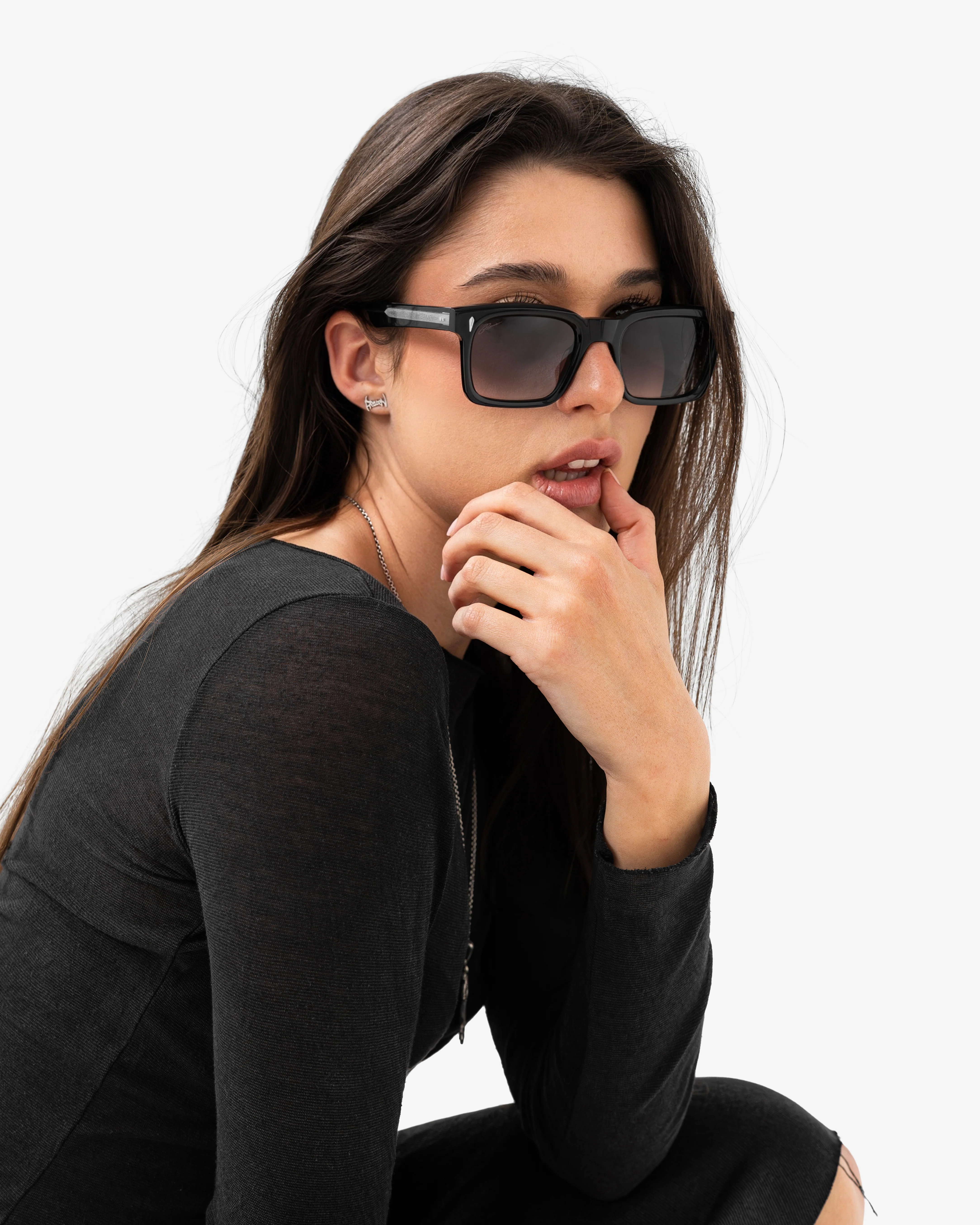 Reaven Black Atom Sunglasses - Image 9